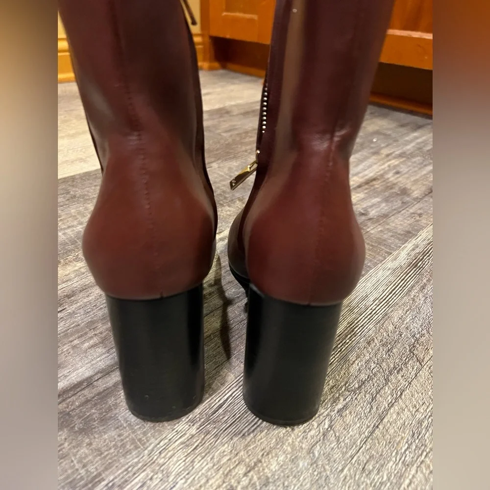 Joie Lorring red boots size 7 (37 EU) excellent condition